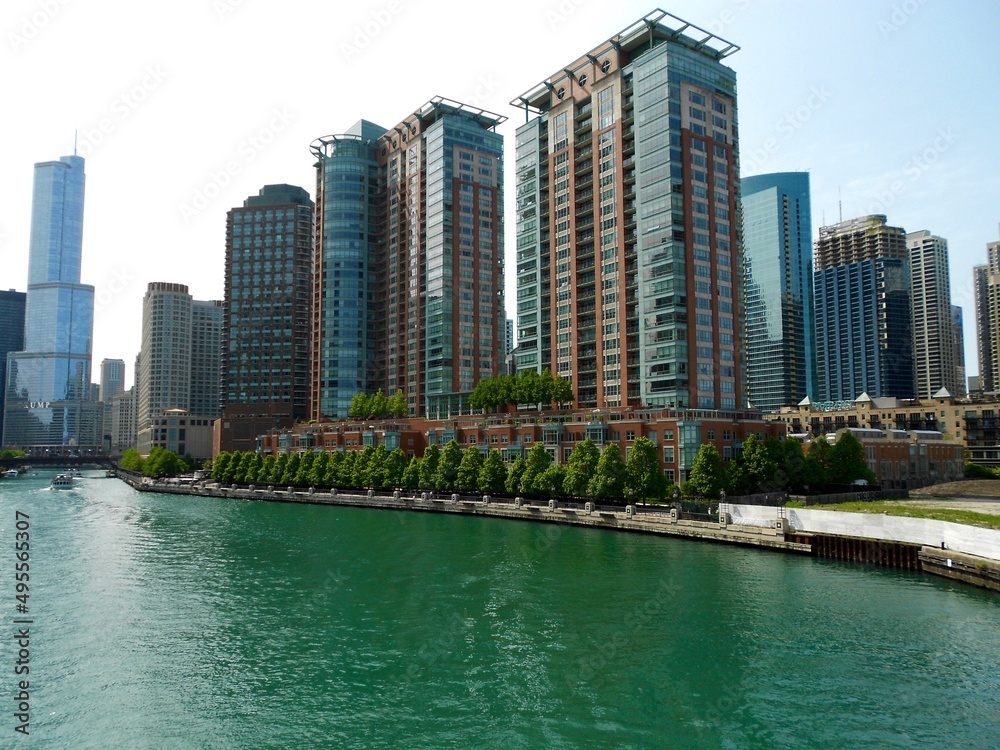 Fototapeta premium Windy City Views