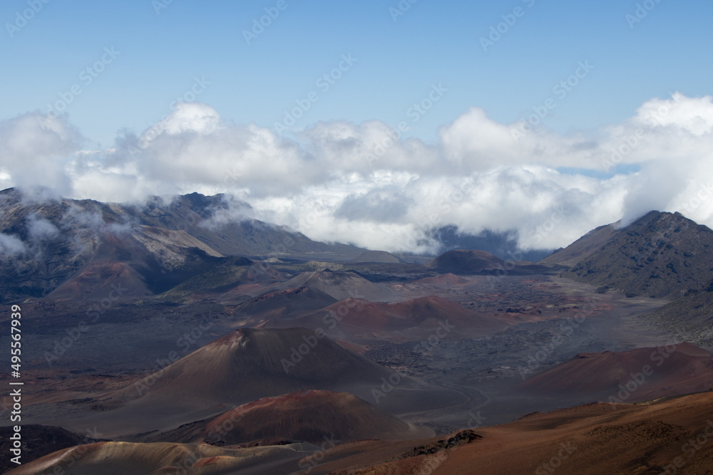 High Above Hawaii, Haleakalā in Maui High Above Hawaii, Haleakalā in Maui