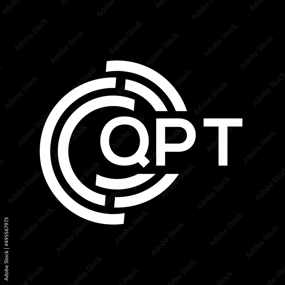 QPT letter logo design on Black background. QPT creative initials letter logo concept. QPT letter design.
QPT letter logo design on Black background. QPT creative initials letter logo concept. QPT letter design.