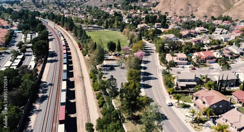 Train in California