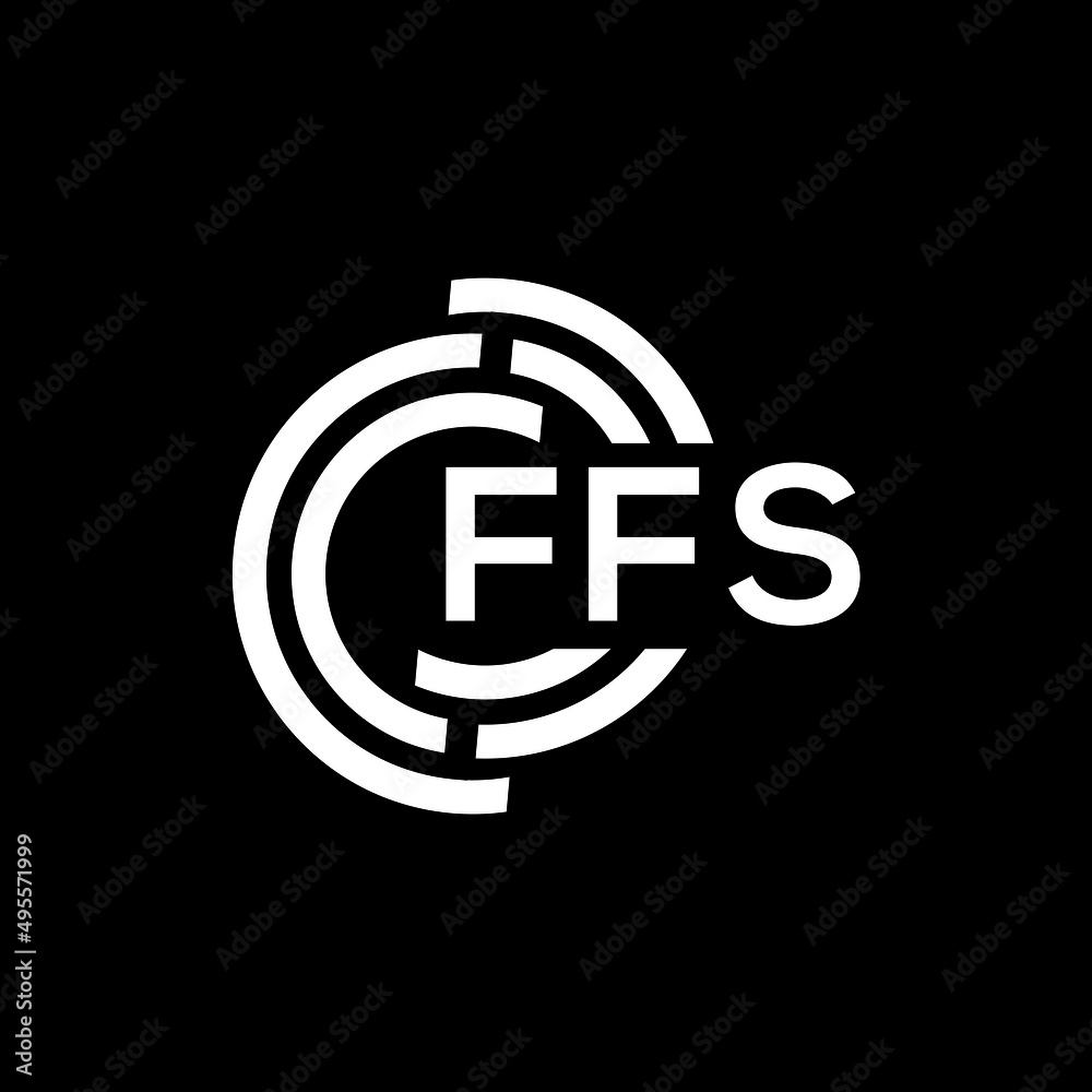 FFS letter logo design on Black background. FFS creative initials letter logo concept. FFS letter design.
FFS letter logo design on Black background. FFS creative initials letter logo concept. FFS letter design.