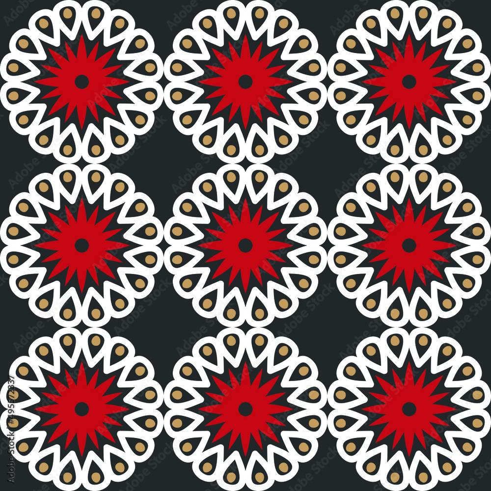 batik seamless vector pattern 