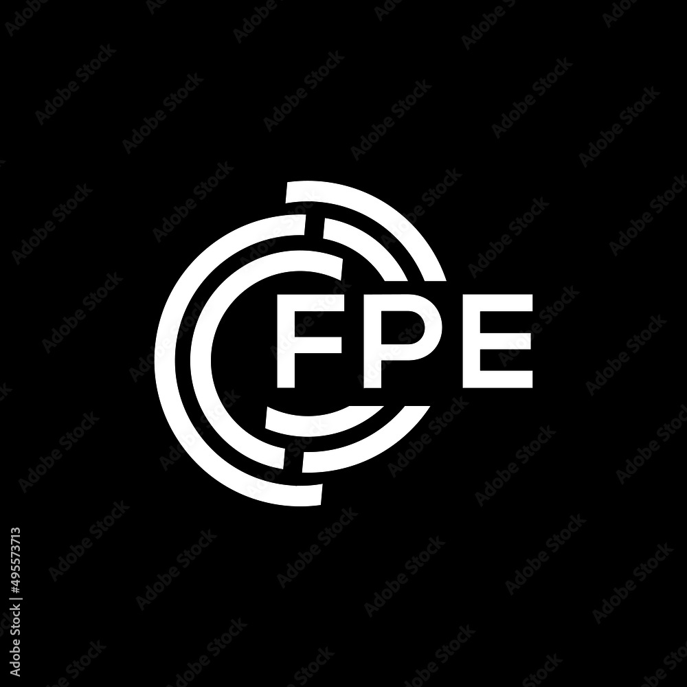 FPE letter logo design on Black background. FPE creative initials letter logo concept. FPE letter design.
FPE letter logo design on Black background. FPE creative initials letter logo concept. FPE letter design.