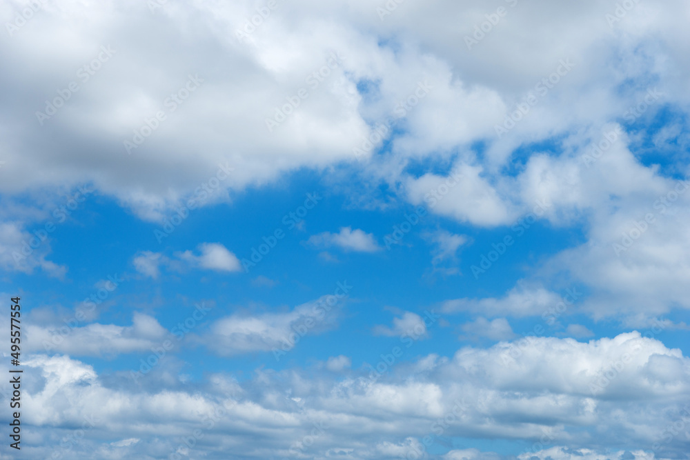 Blue sky background with many clouds Blue sky background with many clouds