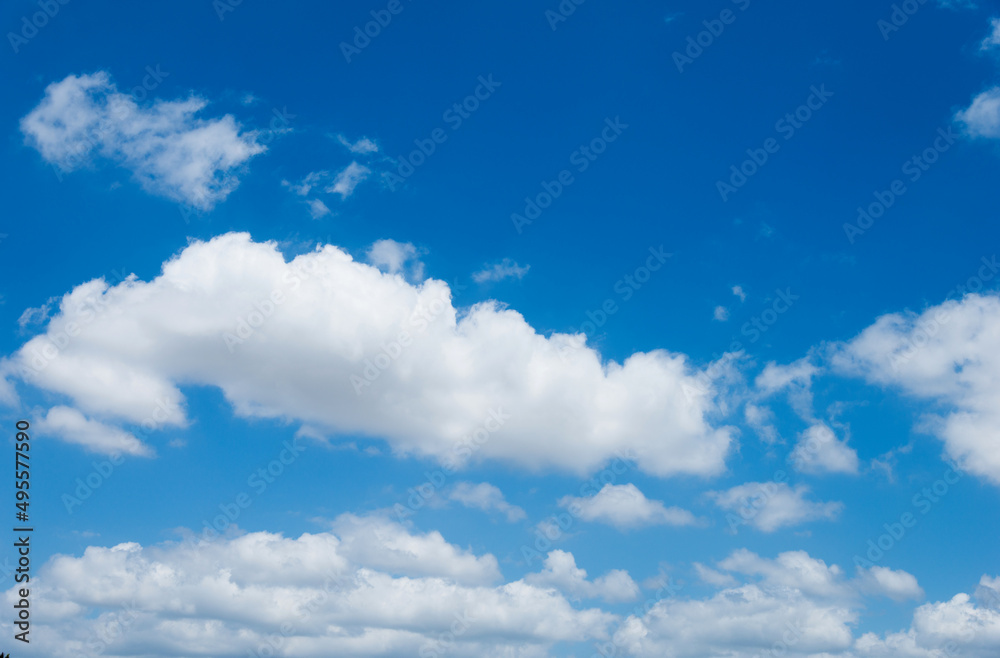 Blue sky background with many clouds Blue sky background with many clouds