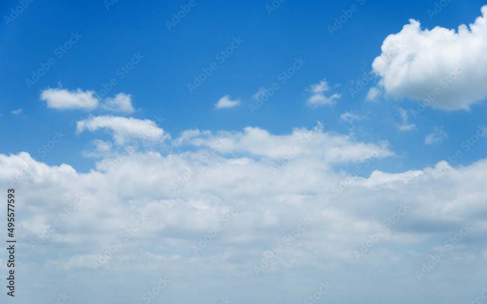Blue sky background with many clouds Blue sky background with many clouds