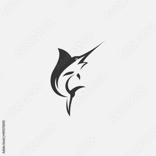 tuna fish logo or fish logo