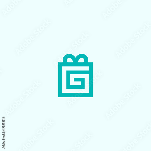 g logo gift or letter g