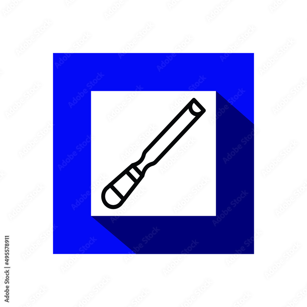 chisel icon vector
