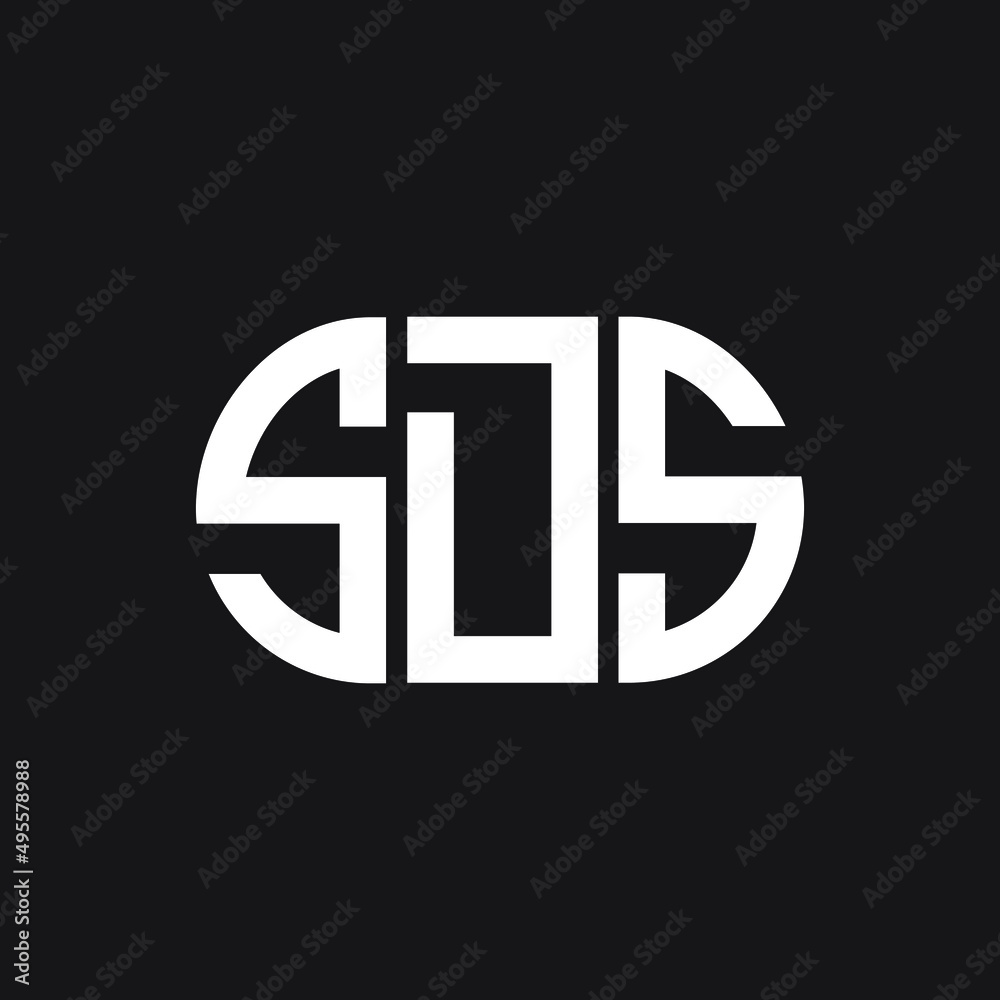 SDS letter logo design on black background. SDS creative initials letter logo concept. SDS letter design. SDS letter logo design on black background. SDS creative initials letter logo concept. SDS letter design.