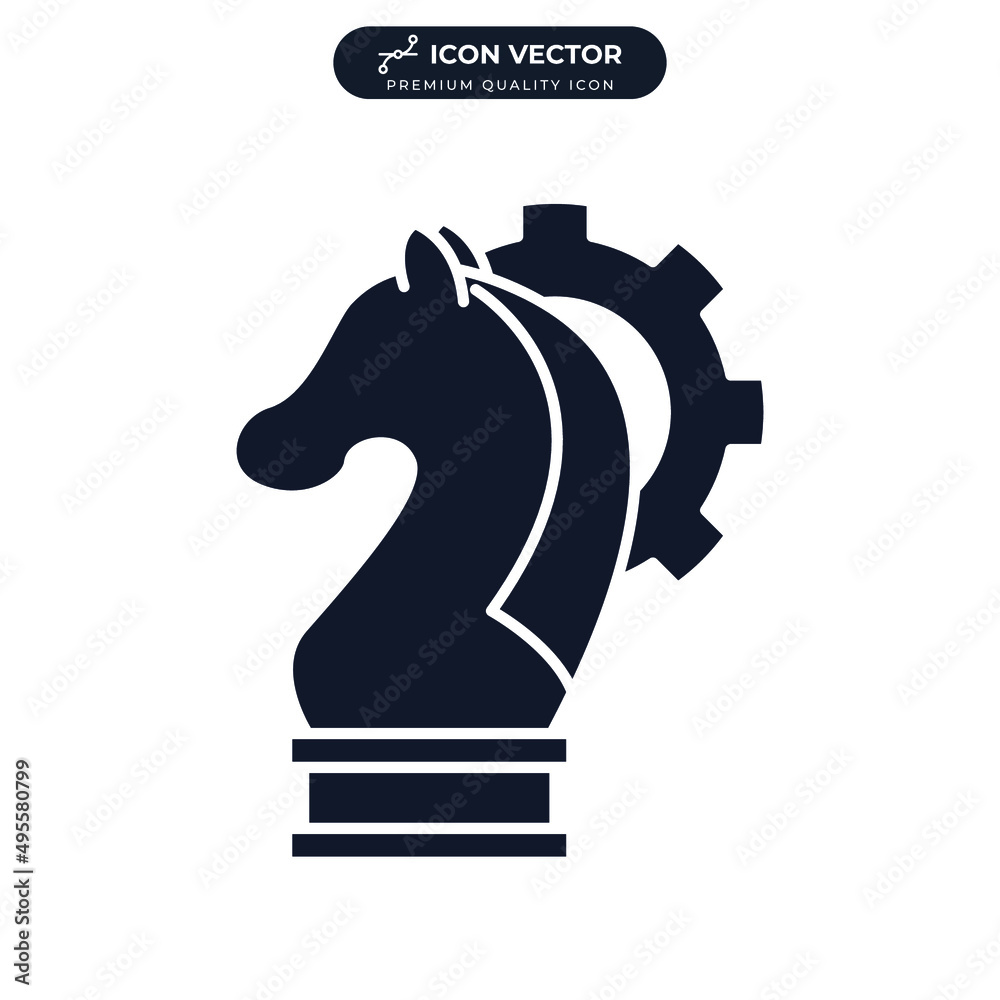 strategy chess icon symbol template for graphic and web design collection logo vector illustration strategy chess icon symbol template for graphic and web design collection logo vector illustration