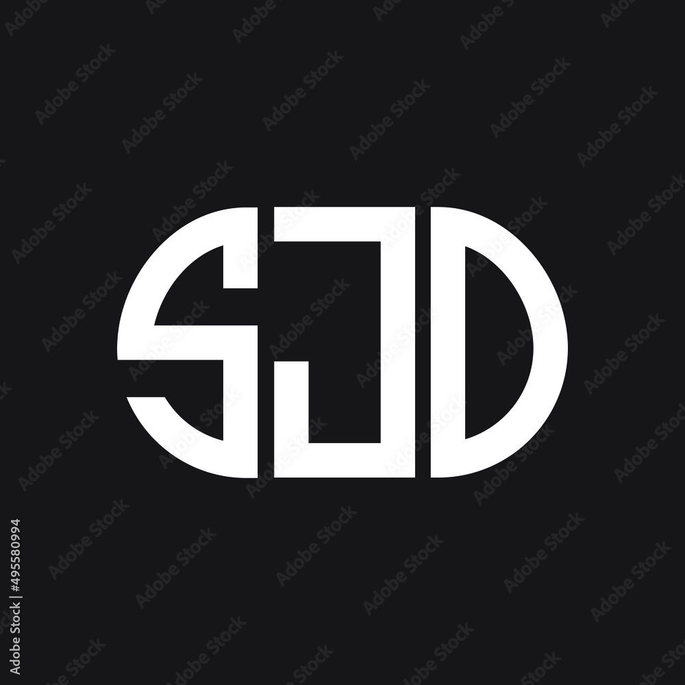 SJO letter logo design on black background. SJO creative initials letter logo concept. SJO letter design. SJO letter logo design on black background. SJO creative initials letter logo concept. SJO letter design.