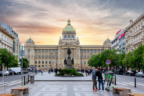 Photography National Museum on Wenceslas Square, Prague, Czech Republic