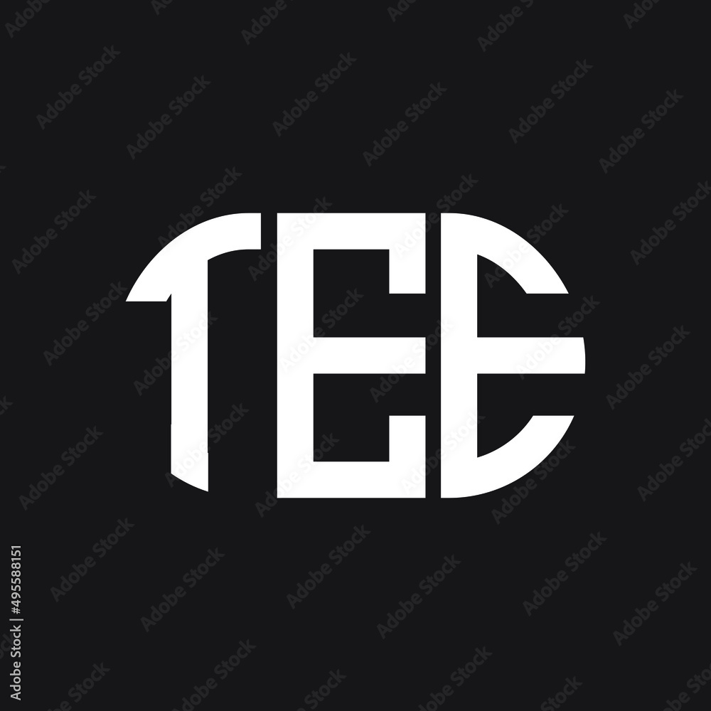 TEE letter logo design on Black background. TEE creative initials letter logo concept. TEE letter design.
TEE letter logo design on Black background. TEE creative initials letter logo concept. TEE letter design.