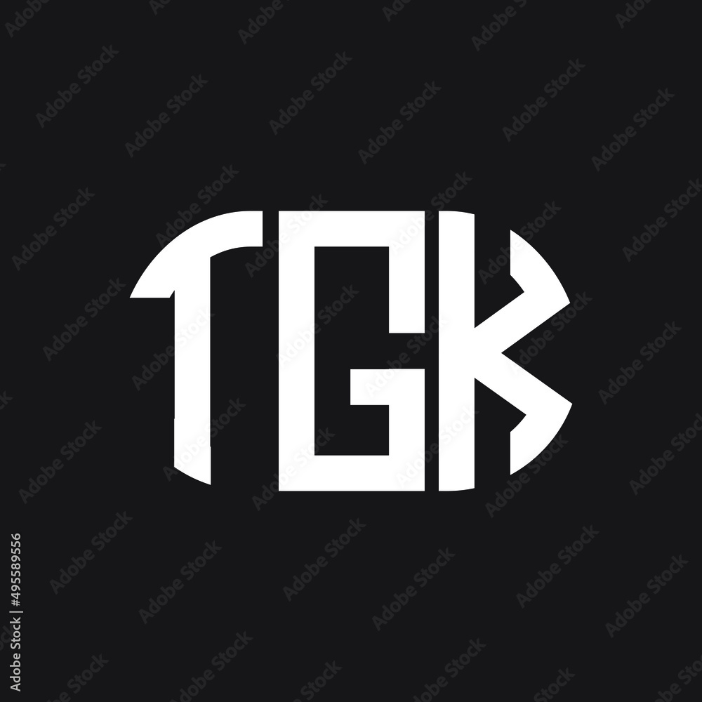 TGK letter logo design on Black background. TGK creative initials letter logo concept. TGK letter design.
TGK letter logo design on Black background. TGK creative initials letter logo concept. TGK letter design.