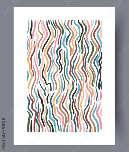 Printable wall art vector poster set vector.
