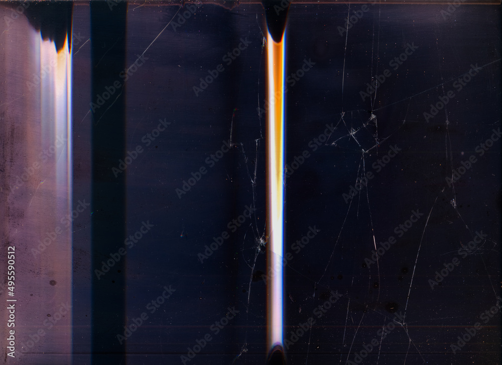 Poster Distorted display. System breakdown. Glitch pattern overlay ...