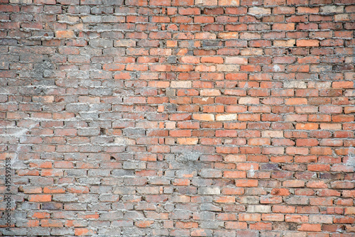 Grunge construction brick wall