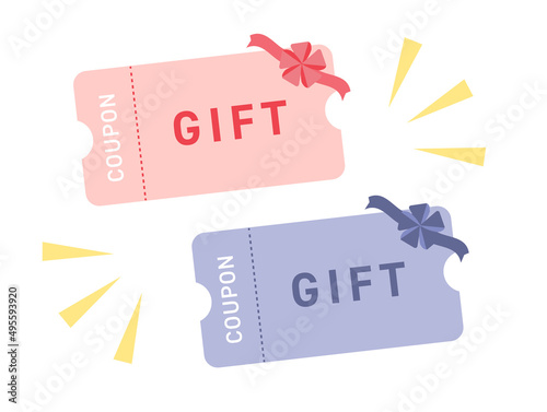 ギフト券のイラスト
