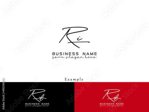 Minimalist RI Logo Design, Premium Ri ir Signature Logo Design For All Kind Of Use