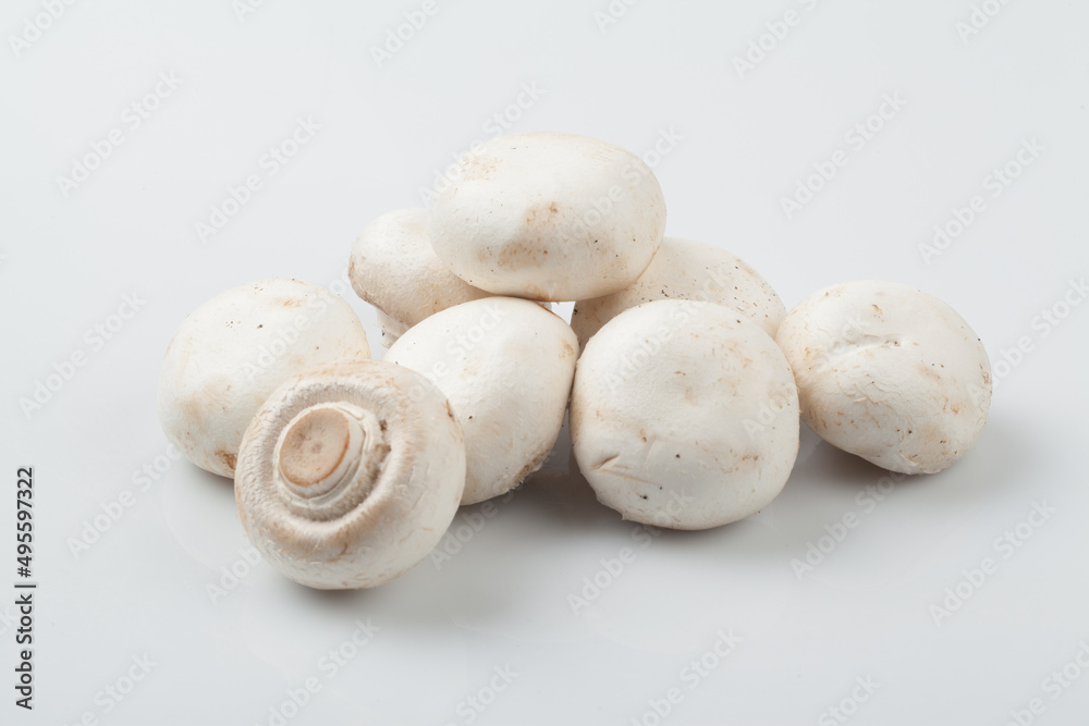 Mushrooms, mushrooms, mushrooms, edible mushrooms, food, vegetables, vegetables, vegetables, vegetables, raw, food, food, food, ingredients, ingredients, close-up, round, fragrant, cooking, cook, meal