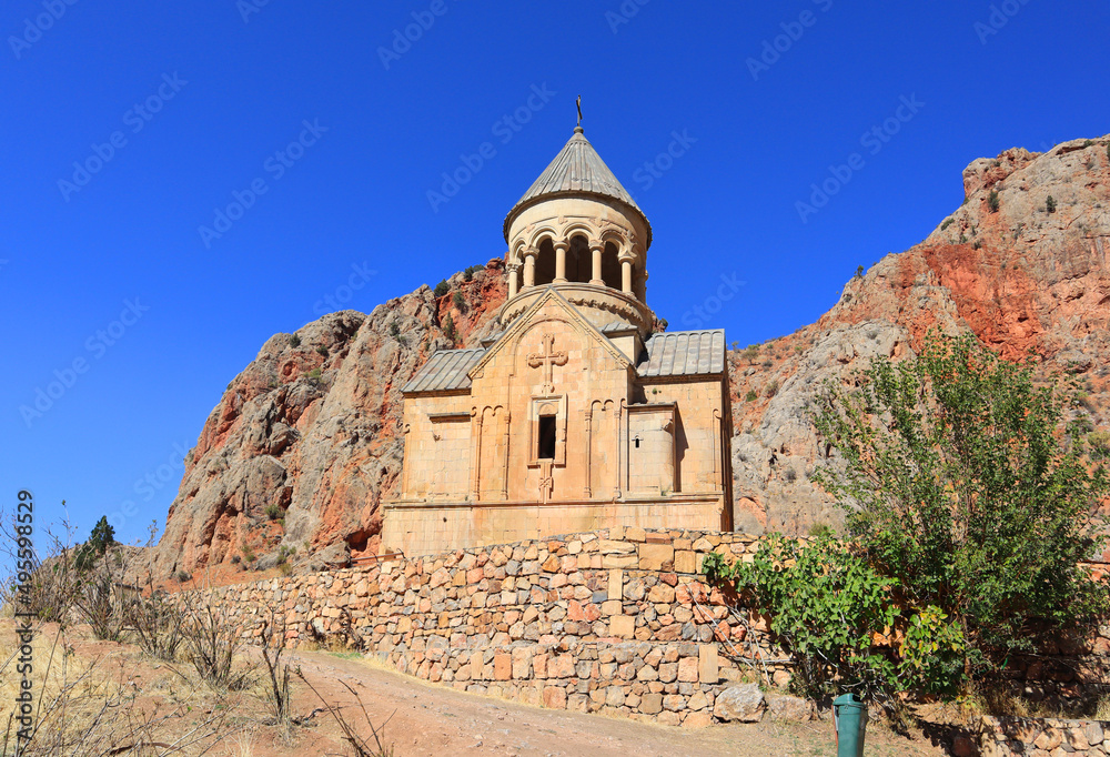 Noravank Monastery in sunny day in Armenia Noravank Monastery in sunny day in Armenia