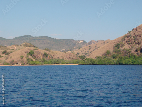 Seascape, Pacific Islands. Natural landscape. Cruise.