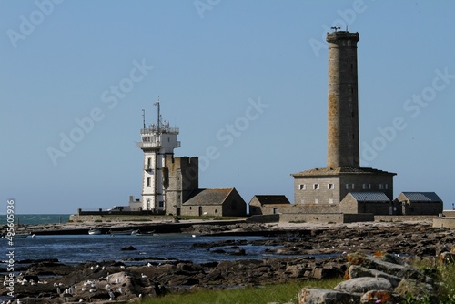 ancien phare et sémaphore à Penmarc'h en Bretagne