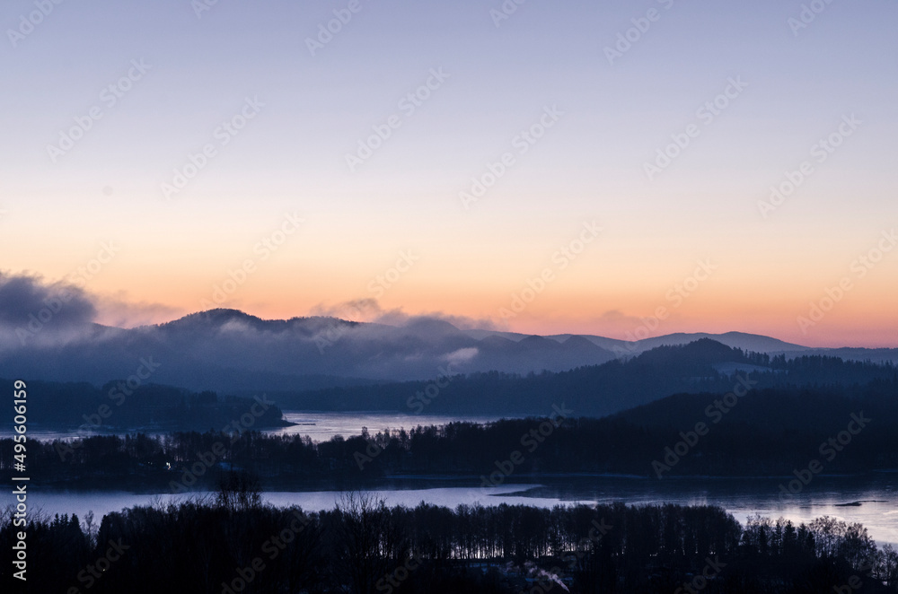 Fototapeta premium Wschód słońca 