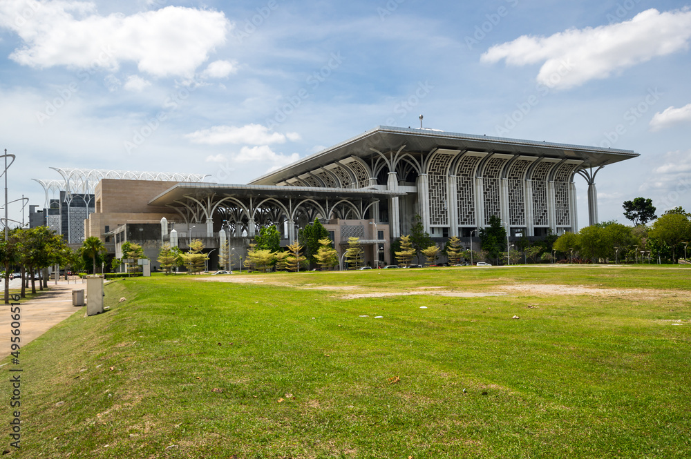 The Tuanku Mizan Zainal Abidin Mosque or the Iron Mosque in Putrajaya