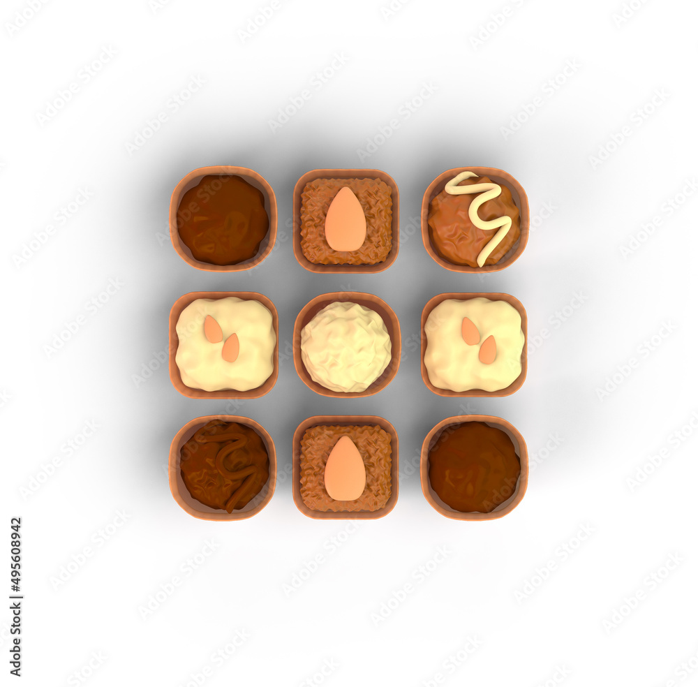 Eid Chocolate Top Side Eid Chocolate Top Side