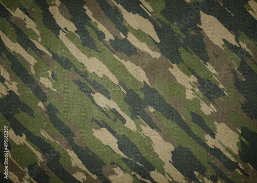 Camouflage cloth texture. Abstract background and texture for design.