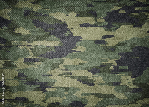 Camouflage cloth texture. Abstract background and texture for design.