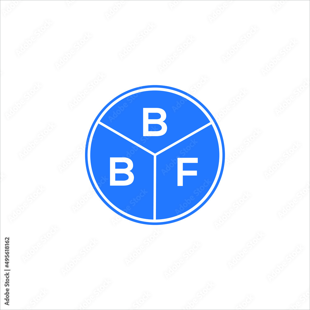 BBF letter logo design on White background. BBF creative initials letter logo concept. BBF letter design. BBF letter logo design on White background. BBF creative initials letter logo concept. BBF letter design.