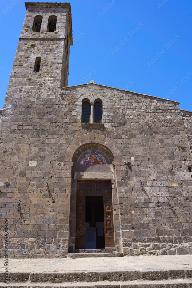Radicofani, medieval town in Siena province