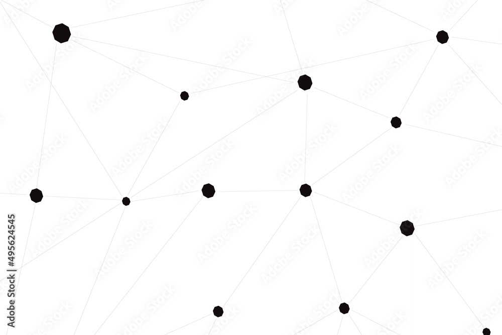 Network abstract connection isolated on white background. Network technology background with dots and lines. Ai background. Modern abstract concept. Ai background vector, network technology Network abstract connection isolated on white background. Network technology background with dots and lines. Ai background. Modern abstract concept. Ai background vector, network technology