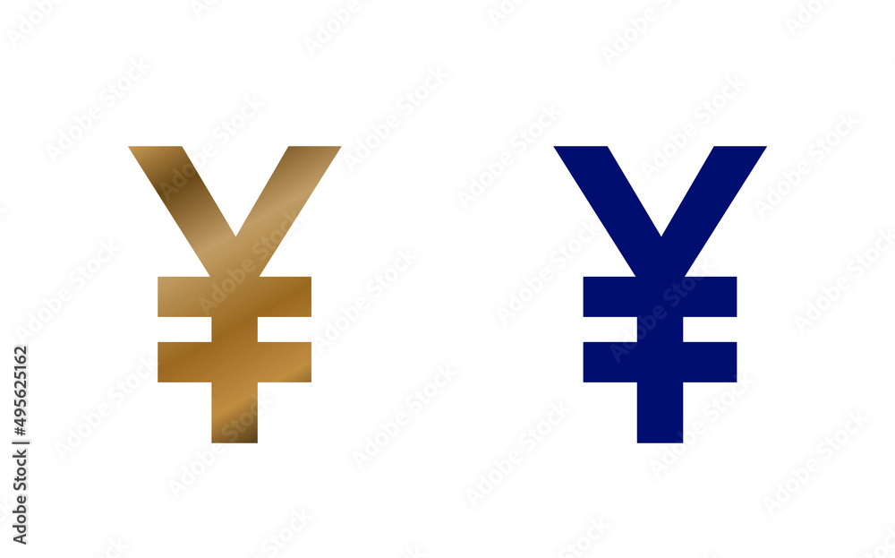 Japanese Yen symbol golden coin 3d illustration Japanese Yen symbol golden coin 3d illustration