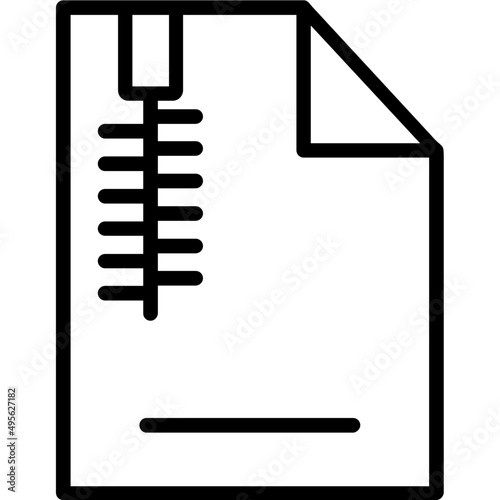 Zip File Icon