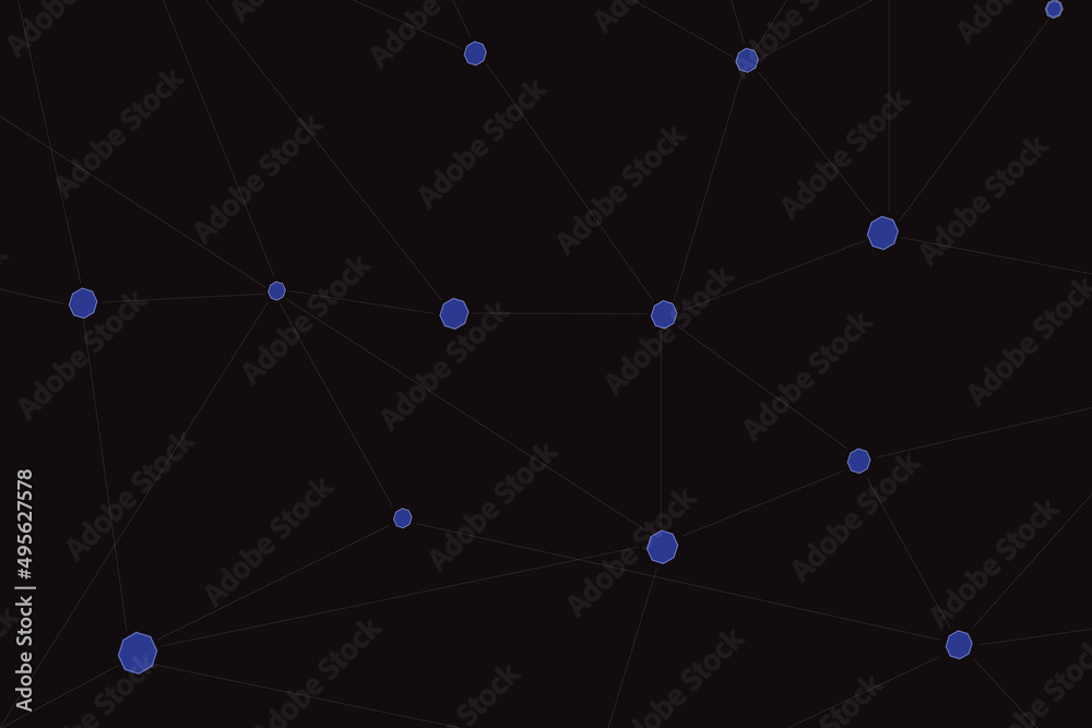 Network abstract connection isolated on black background. Network technology background with dots and lines. Ai background. Modern abstract concept. Ai background vector, network technology Network abstract connection isolated on black background. Network technology background with dots and lines. Ai background. Modern abstract concept. Ai background vector, network technology