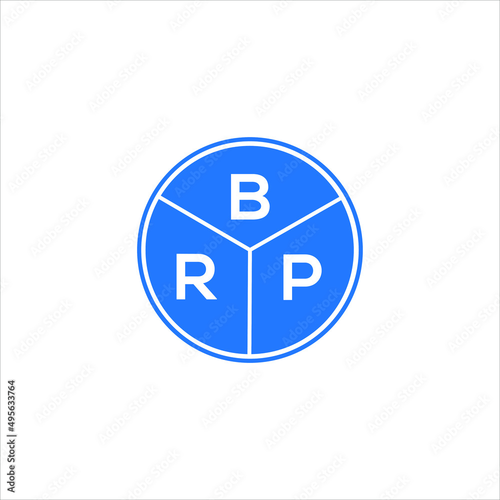 BRP letter logo design on white background. BRP creative circle letter logo concept. BRP letter design. BRP letter logo design on white background. BRP creative circle letter logo concept. BRP letter design.