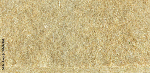Bild auf Leinwand materials background - compressed thermal insulating hemp fiber bonded panels