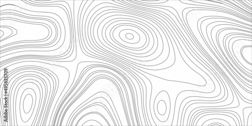 Abstract design with black and white abstract background. The concept of a conditional geography scheme and the terrain path. Wide size. Map on land vector terrain Illustration 