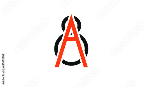 Letter Initial A8 8A Vector Logo Design photo