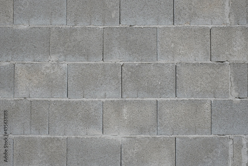 Wallpaper Mural Steinmauer aus grauen Industrie-Steinen (Mauer / Textur) Torontodigital.ca