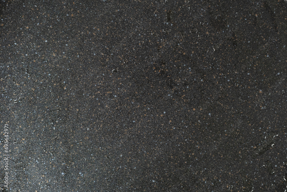 Wet gray asphalt, abstraction, background Wet gray asphalt, abstraction, background