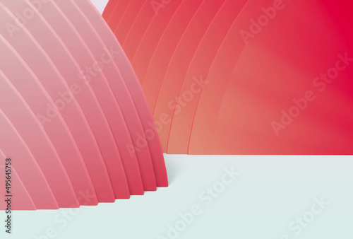 Abstract background minimal style for product branding. Mock up scene with empty space. 3d render.