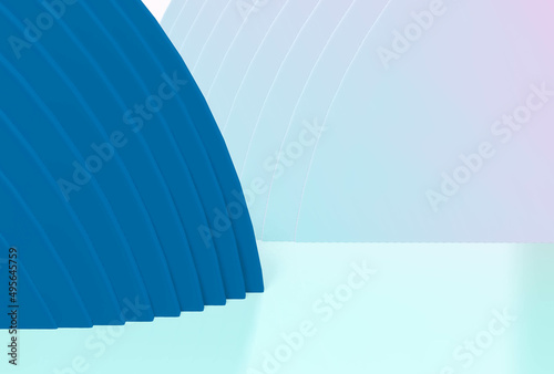 Abstract background minimal style for product branding. Mock up scene with empty space. 3d render.