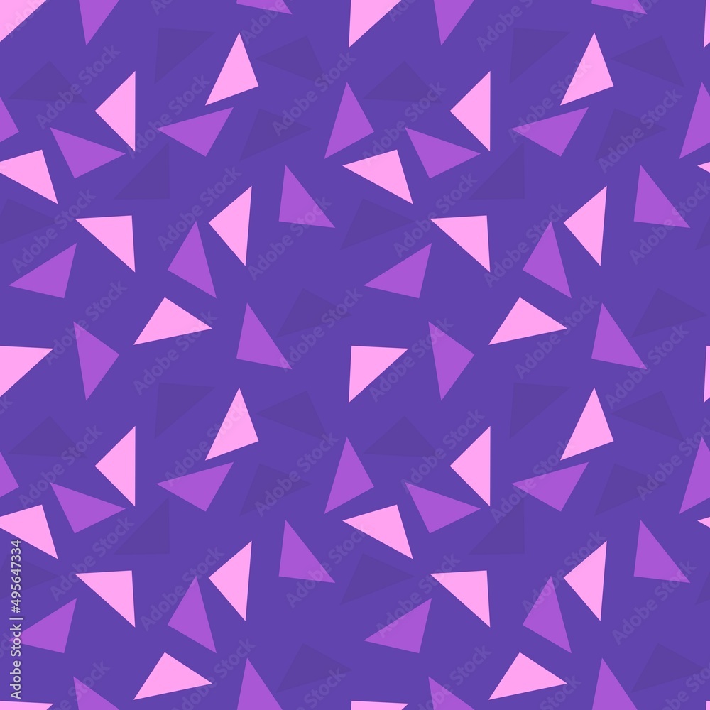 Geometric seamless triangle pattern for fabrics and textiles and packaging and gifts and cards and linens and kids Geometric seamless triangle pattern for fabrics and textiles and packaging and gifts and cards and linens and kids
