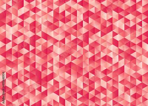 Abstract red triangle gradient background	
