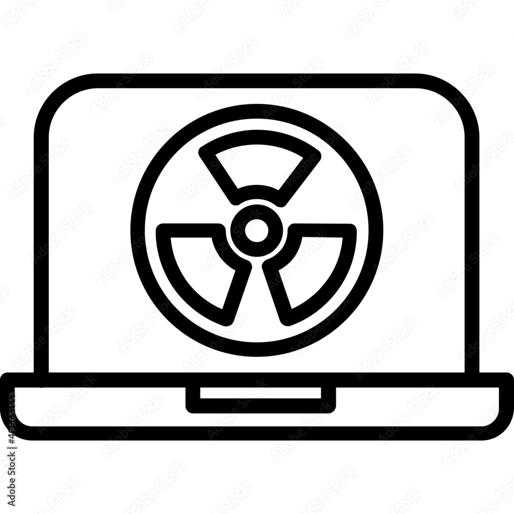 Nuclear Energy Icon Nuclear Energy Icon